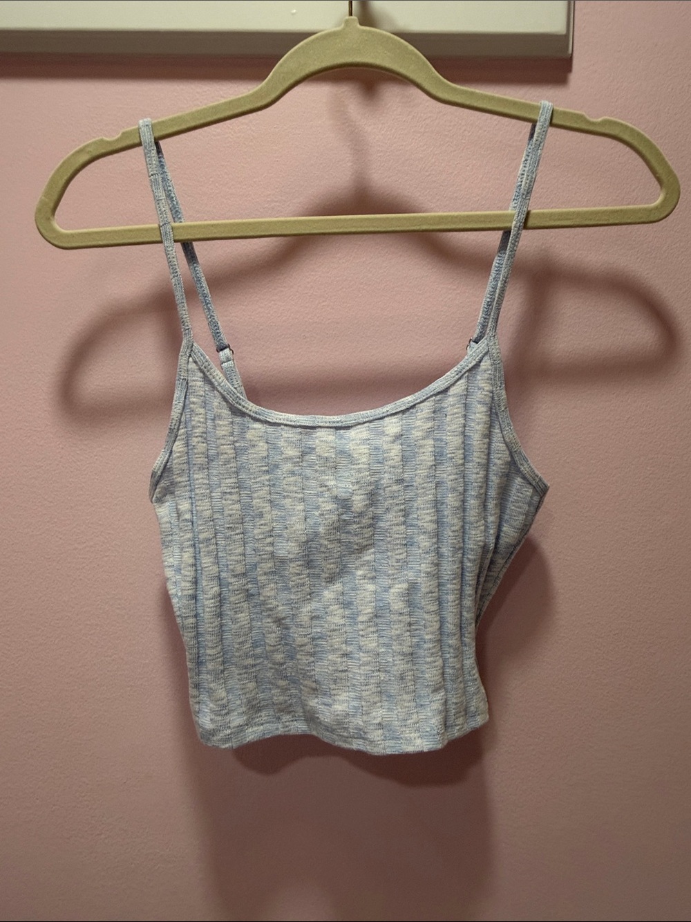 Forever 21 Light Blue Ribbed Cami Tank